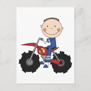 Dirt Bike - Boy Tshirts and Gifts Postcard