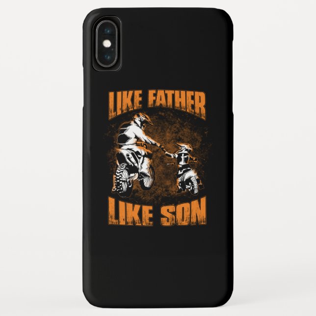 Dirt Bike Dad FD Black Case-Mate iPhone Case (Back)