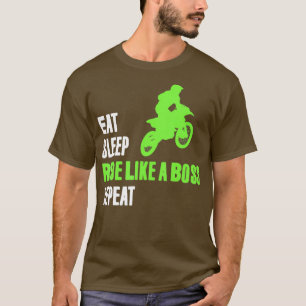 Dirt Bike Eat Sleep Motocross Supercross Enduro T-Shirt