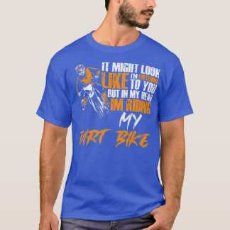 Dirt Bike Enduro Motocross Gift Riding Dirt Bike  T-Shirt
