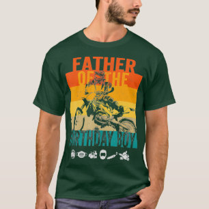 Dirt Bike Father Tee Motocross Biking Vintage