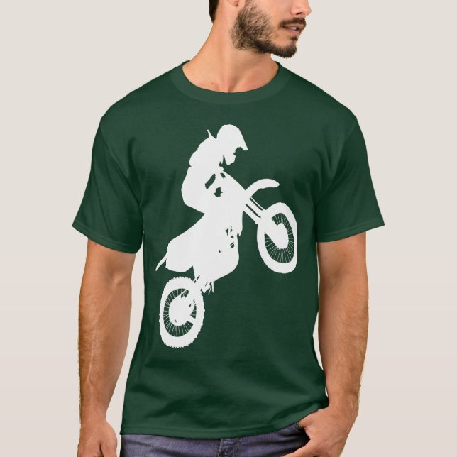 DIRT BIKE FREESTYLE   Motocross T-Shirt (Front)