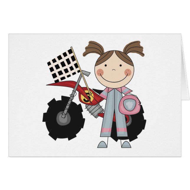 Dirt Bike - Girl T-shirts and Gifts (Front Horizontal)