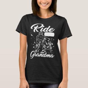Dirt Bike Grandmother  Mx Motocross Dirt Biking Gr T-Shirt