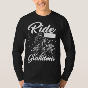 Dirt Bike Grandmother Mx Motocross Dirt Biking Gr T-Shirt