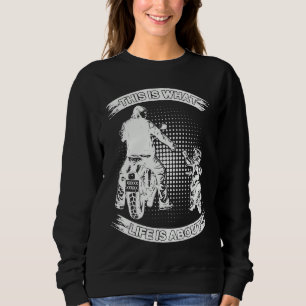Dirt Bike  Graphic Plus Size Riding Motocross Sweatshirt