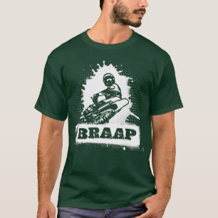 DIRT Bike LIFE BRAAP Motocross Whip Gift Design T-Shirt