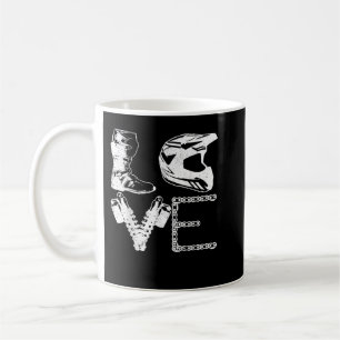 Dirt Bike LOVE Motocross MX Enduro Biker Gift  Coffee Mug