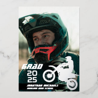 Dirt Bike Motocross 2 Photo Graduation