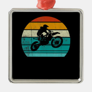 Dirt Bike Motocross Motorcycle Gift For Men Metal Tree Decoration