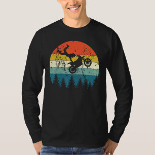 Dirt Bike Motocross Motorcycle Vintage Retro Grung T-Shirt