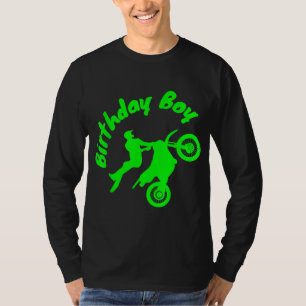 Dirt Bike Motocross Rider B-day Boy Extreme Birthd T-Shirt