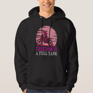 Dirt Bike Motorbike Racing Motocross Girl  Quote 7 Hoodie