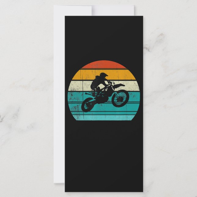 Dirt Bike Motorcycle Gift For Men (Front)
