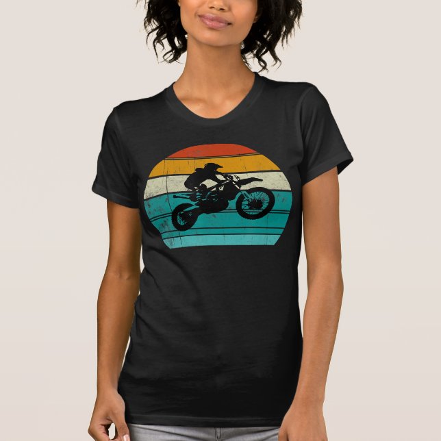Dirt Bike Motorcycle Gift For Men T-Shirt (Front)