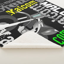 Dirt Bike Motorcycle Name Typography Custom Colour