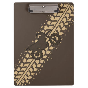 Dirt Bike Mud Clipboard