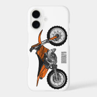 Dirt bike off-road motorcycle / motocross cartoon