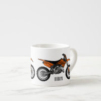 Dirt bike off-road motorcycle / motocross cartoon