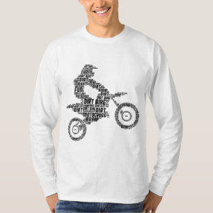 Dirt Bike Rider Motocross Enduro Dirt Biking Boys  T-Shirt