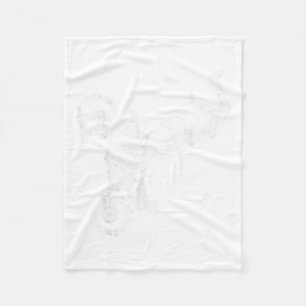 Dirt Bike Rider Motocross Enduro Dirt Biking Men K Fleece Blanket