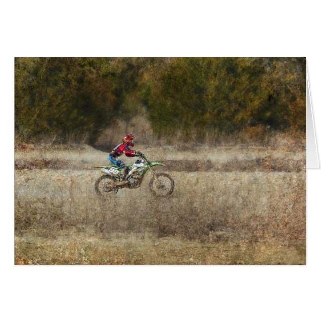 Dirt Bike Riding (Front Horizontal)