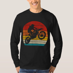 Dirt Bike Vintage Motocross MX Enduro Motorcycle B T-Shirt