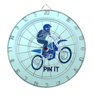 Dirt Biker Vector Biking Dartboard