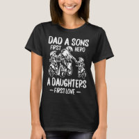 Dirt Biking Dad A Sons First Hero A Daughters Fir