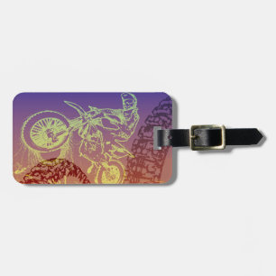 Dirt Biking Gear for dirt motorcycle fans Luggage Tag