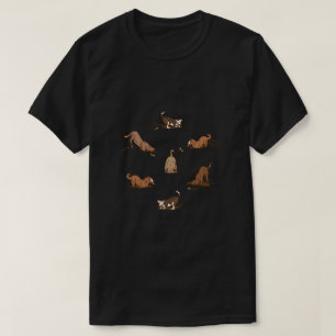 Dirt Digging Dogs - on a beach vacation. T-Shirt