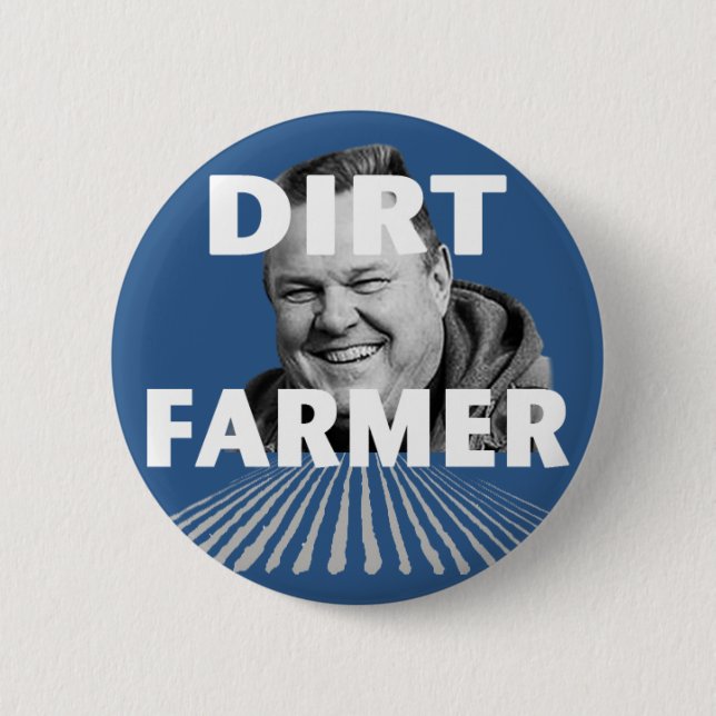 Dirt Farmer 2 1/4" Button (Front)