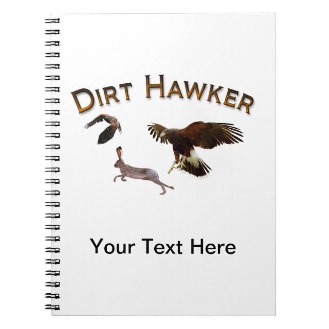 Dirt Hawker Notebook (Front)