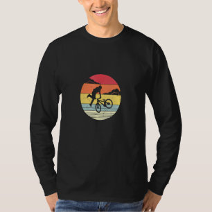 Dirt Jump Mountain Bike Tailwhip Retro T-Shirt