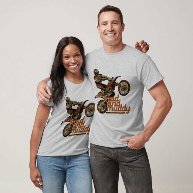 Dirt moto racing T-Shirt (Unisex)
