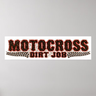 Dirt racing poster
