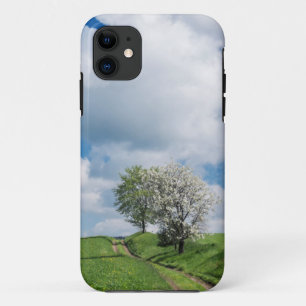 Dirt Road and Apple Trees iPhone 11 Case