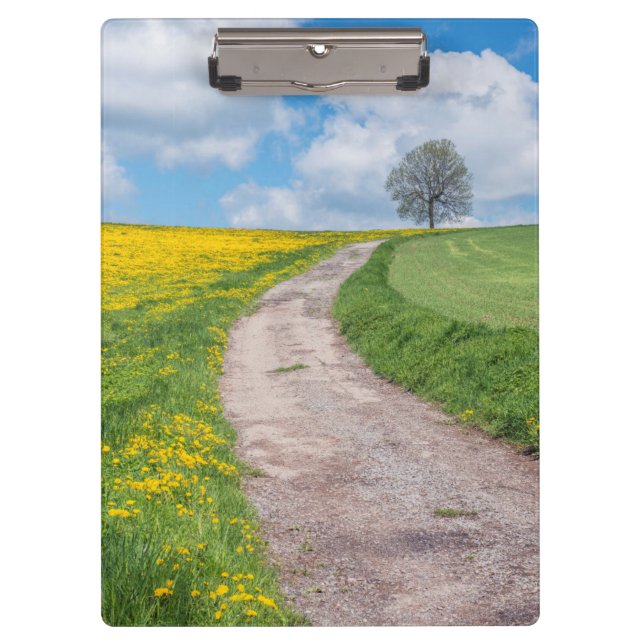 Dirt Road and Tree Clipboard (Front)