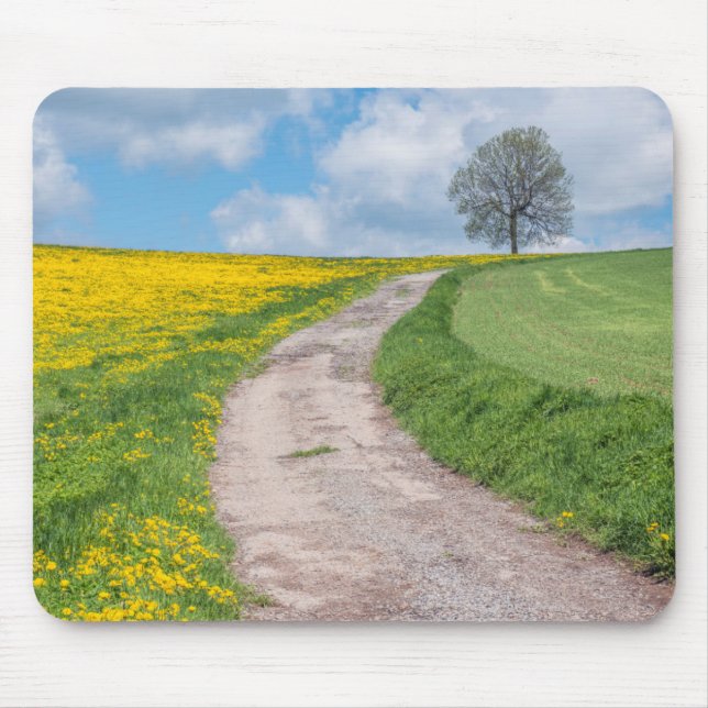 Dirt Road and Tree Mouse Pad (Front)