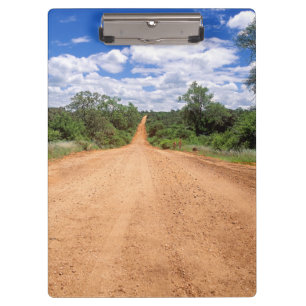 Dirt Road, Kruger National Park, Mpumalanga Clipboard