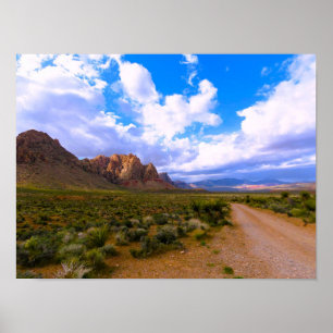 Dirt Road to Red Rocks Poster