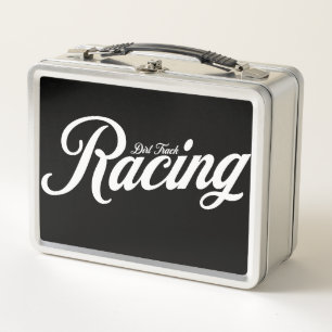 Dirt Track Racing Lunch Box 