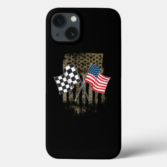 Dirt Track Racing Motocross Stock Car Racing Gift  Case-Mate iPhone Case (Back)