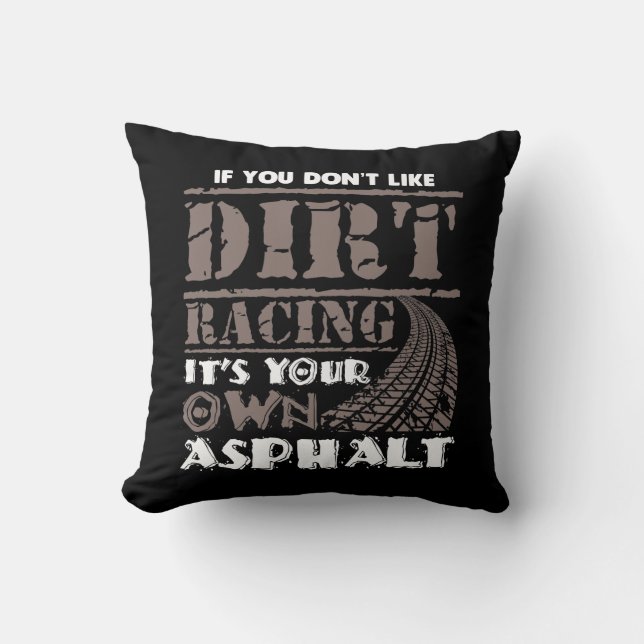 Dirt Track Racing Motorsport Mud Truck Car Racer Cushion (Front)