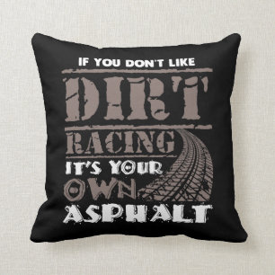 Dirt Track Racing Motorsport Mud Truck Car Racer Cushion