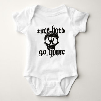 Dirt Track Racing Nascar Baby Bodysuit