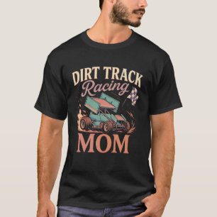 Dirt Track Racing Race Grandma Mum Mother Sprint C T-Shirt