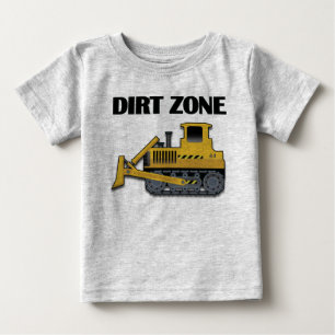 Dirt Zone (Bulldozer) - Baby Fine Jersey T-Shirt
