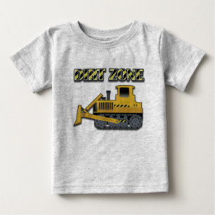Dirt Zone (Bulldozer) - Baby Fine Jersey T-Shirt T-Shirt