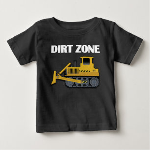 Dirt Zone (Bulldozer) - Baby Fine Jersey T-Shirt T-Shirt